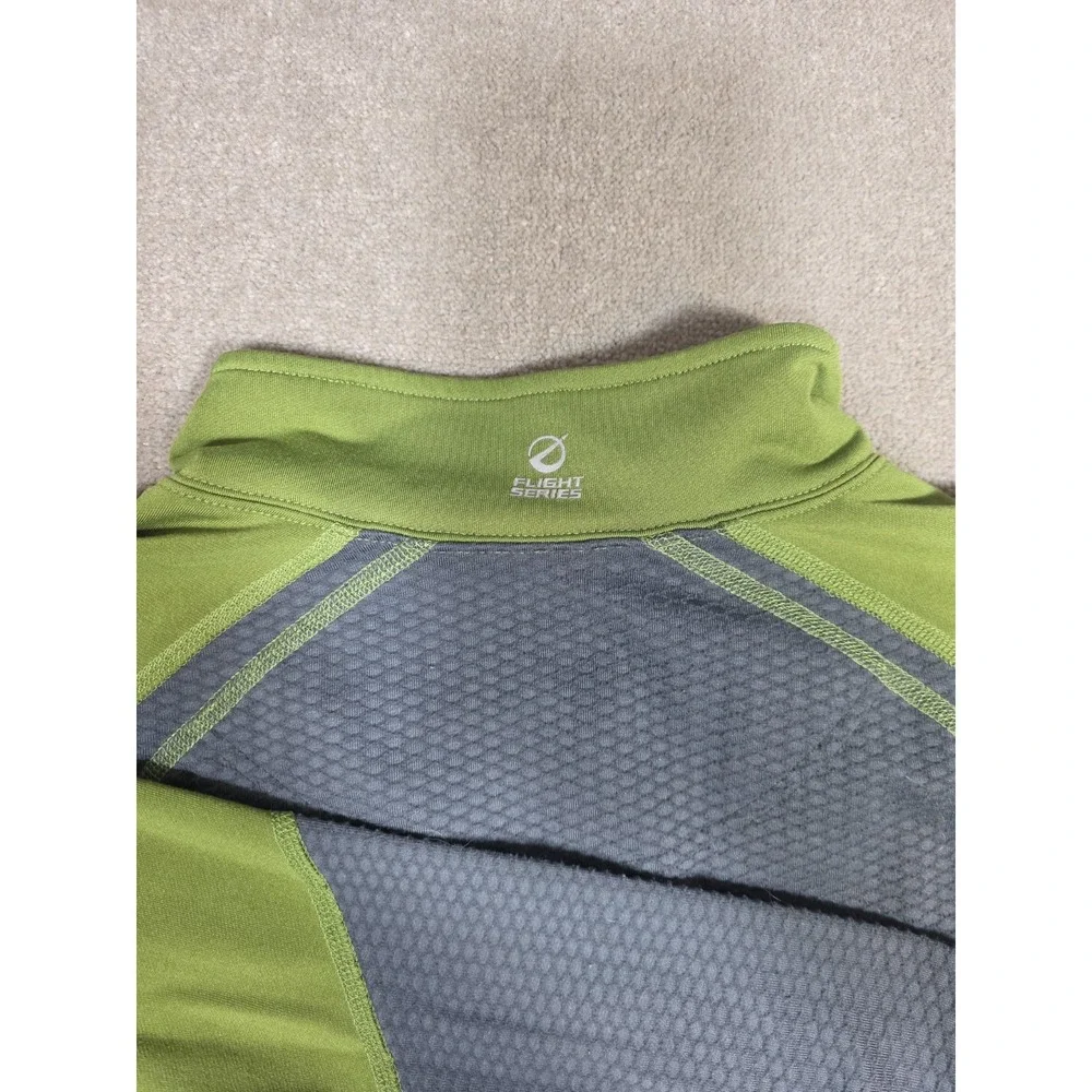 The North Face Green 1/4 Zip Long Sleeve Pullover Men's Size XL Vaporwick Flight